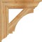 Ekena Millwork Imperial Traditional Rough Sawn Bracket, Western Red Cedar, 6"W x 30"D x 30"H BKT06X30X30IMP01RWR - alternate 3